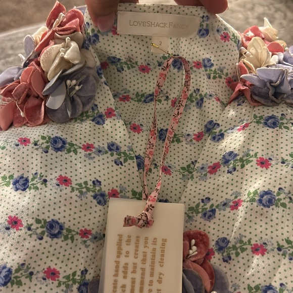 LoveShackFancy Shayna Mini Dress 2 NWT - Picture 6 of 8